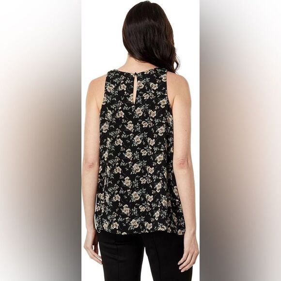 Vince Camuto Women's Floral Print Sleeveless Top Size S - Picture 3 of 11